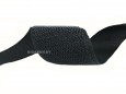 Лента липучка крючки 30 мм черная