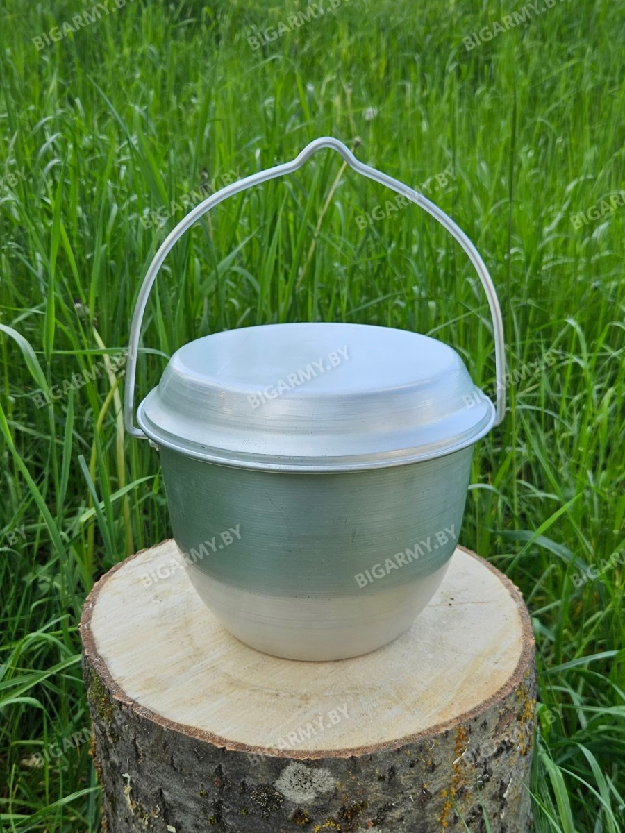 Котелок 2,5 литра алюминиевый конический  Котелок 2,5 литра алюминиевый конический