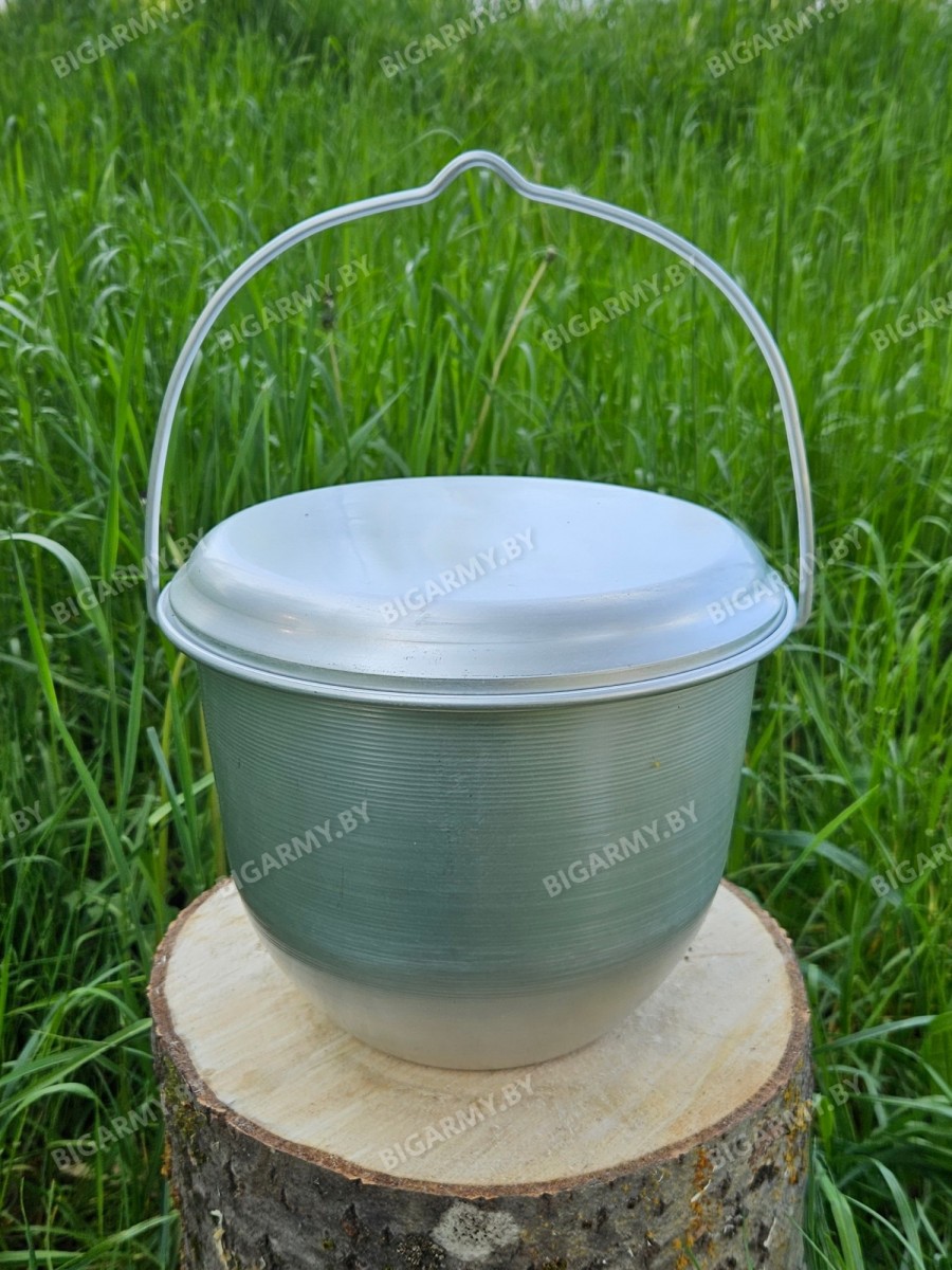 Котелок 4,5 литра алюминиевый конический  Котелок 4,5 литра алюминиевый конический