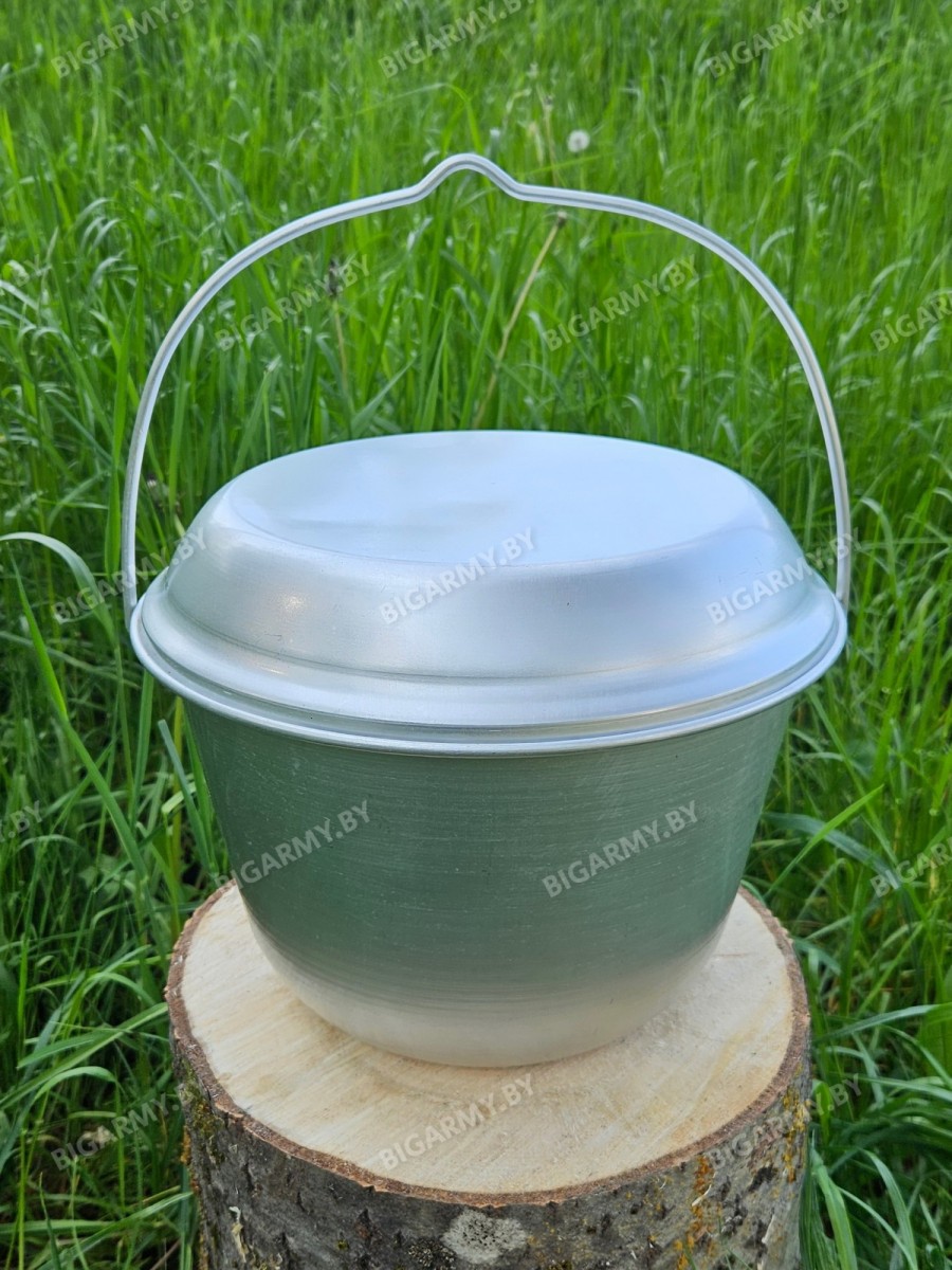 Котелок 6 литров алюминиевый конический  Котелок 6 литров алюминиевый конический