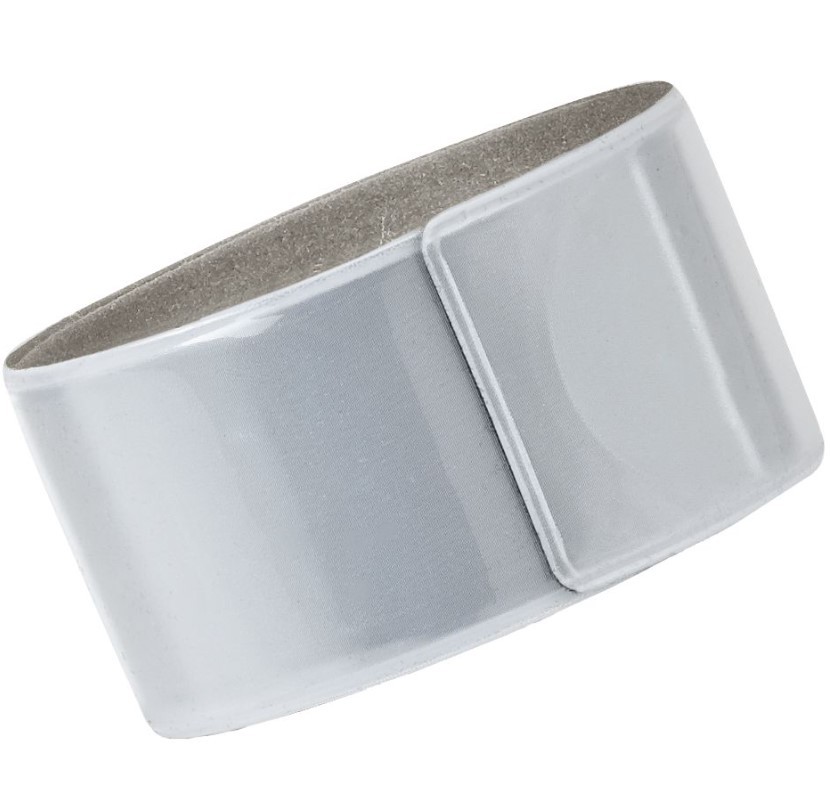 Светоотражающий браслет (фликер) серебристый Светоотражающий браслет (фликер) серебристый