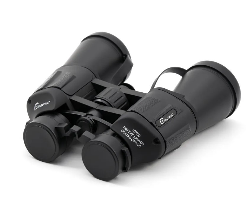 Бинокль Следопыт 10х50 черный Бинокль Следопыт 10х50 черный