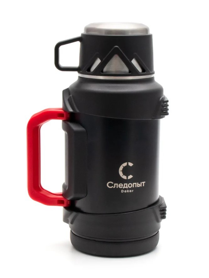 Термос Следопыт DAKAR 1,5 л со складными ручками Термос Следопыт DAKAR 1,5 л со складными ручками