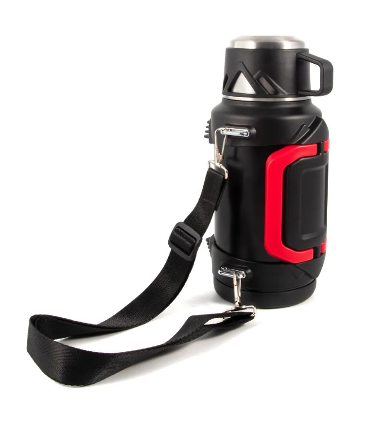 Термос Следопыт DAKAR 1,5 л со складными ручками Термос Следопыт DAKAR 1,5 л со складными ручками