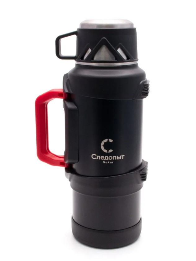 Термос Следопыт DAKAR 1,9 л со складными ручками Термос Следопыт DAKAR 1,9 л со складными ручками