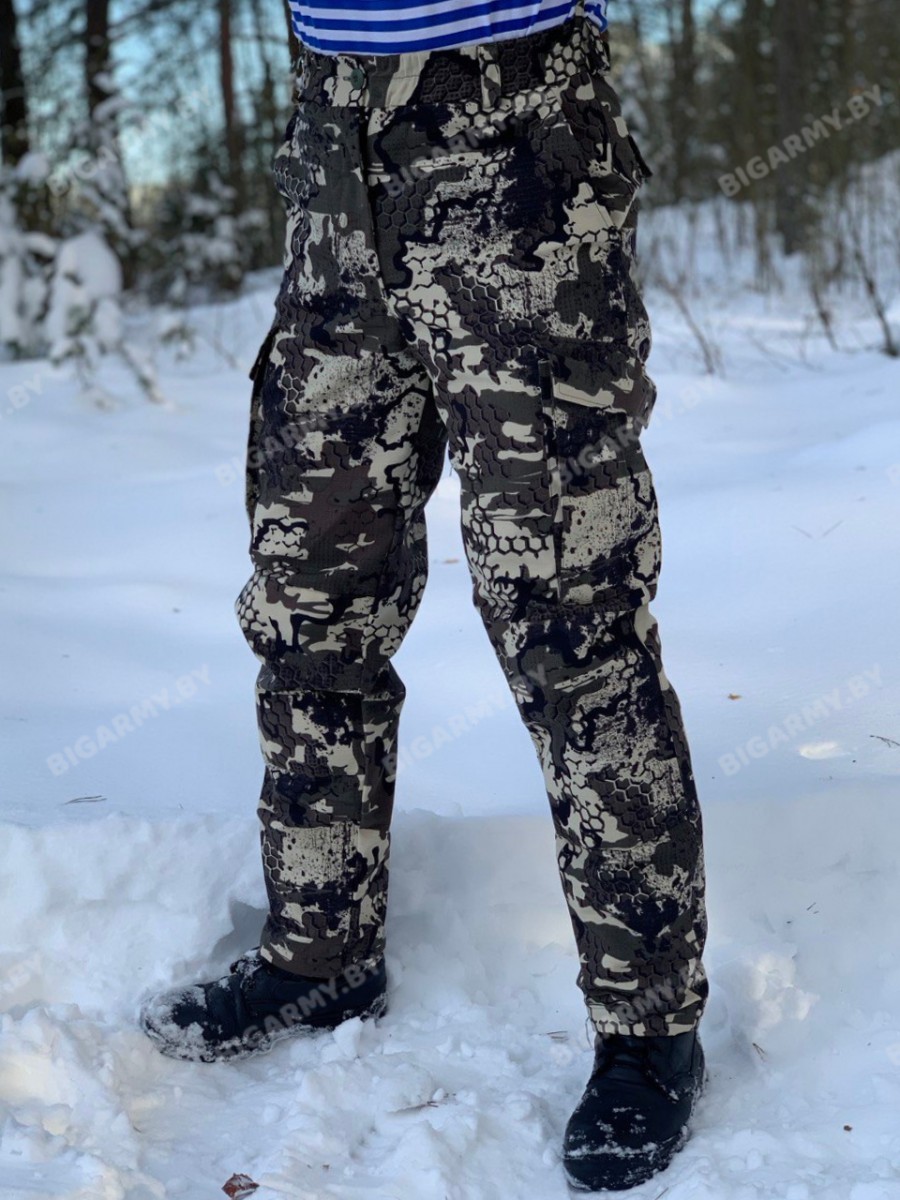 Брюки утепленные с подтяжками Питон Брюки утепленные с подтяжками Питон