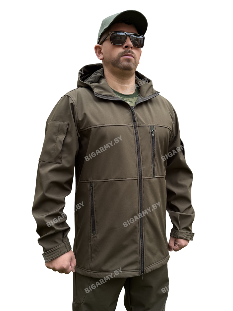 Куртка TUAREG SoftShell олива Куртка TUAREG SoftShell олива