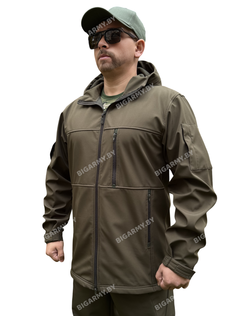 Куртка TUAREG SoftShell олива Куртка TUAREG SoftShell олива