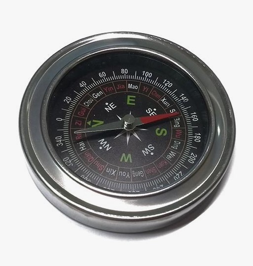 Компас d = 5,5 см металлический Компас d = 5,5 см металлический