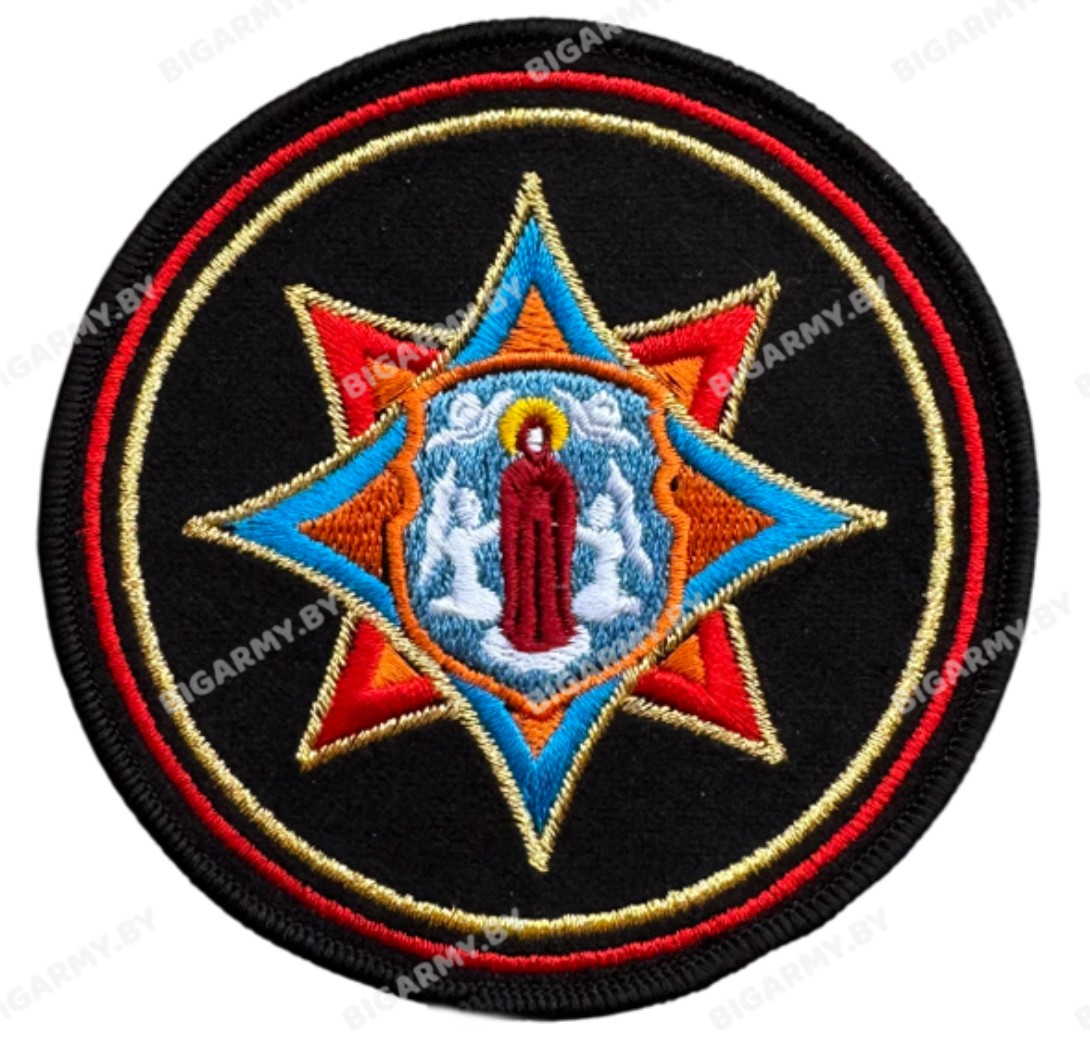 Шеврон МЧС Минск нового образца черный Шеврон МЧС Минск нового образца черный