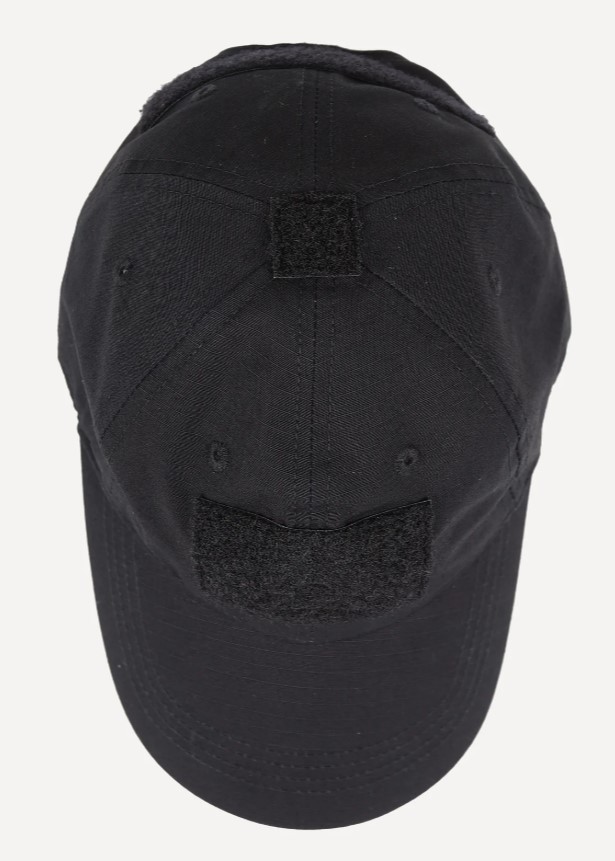 Бейсболка тактическая Сплав черная Бейсболка тактическая Сплав черная