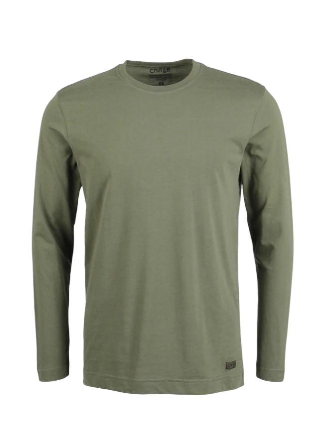 Футболка с длинным рукавом L/S-2 Сплав олива Футболка с длинным рукавом L/S-2 Сплав олива