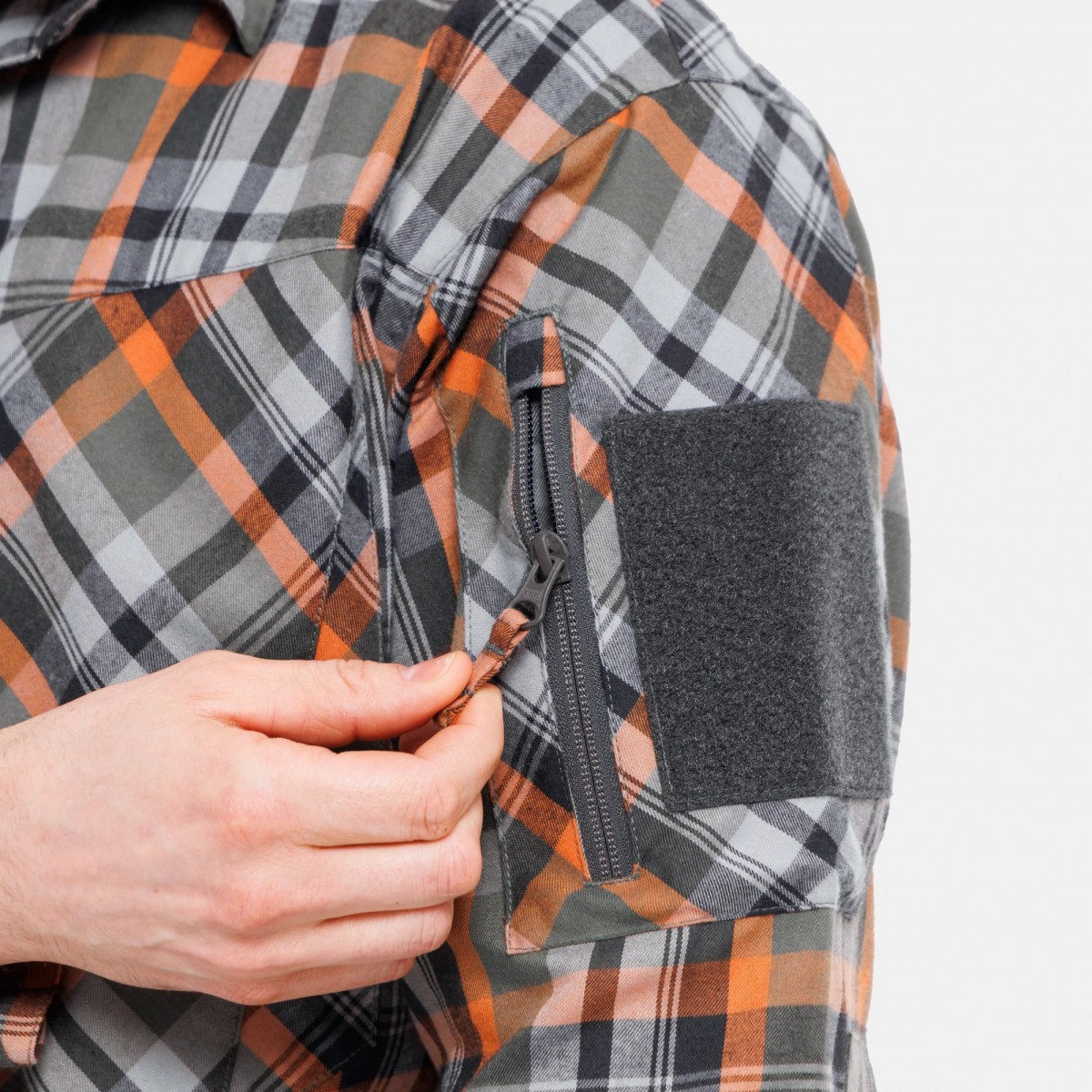 Рубашка Mont Blanc APEX Olive Plaid Рубашка Mont Blanc APEX Olive Plaid