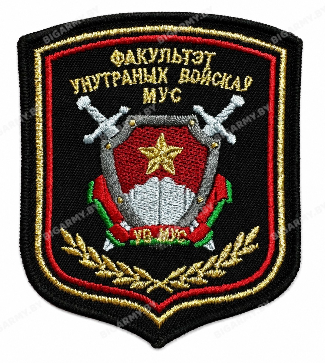 Шеврон Факультет ВВ МВД вышитый Шеврон Факультет ВВ МВД вышитый