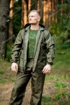 Костюм дождевик Олива на замке