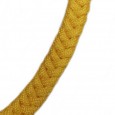 Аксельбант шелк 1 наконечник офицерский желтый
