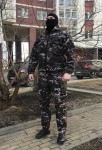 Костюм Следопыт Черный Мультикам Премиум