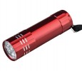 Ручной светодиодный фонарик (красный)