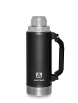 Термос Арктика 106-1250 мл с ручкой черный