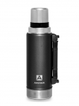 Термос Арктика 106-1250 мл с ручкой черный Термос Арктика 106-1250 мл с ручкой черный