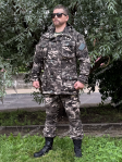 Костюм горка 8 Серый Мультикам 