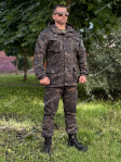 Костюм горка 8 Черный мультикам