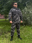 Костюм Разведчик Серая флора 