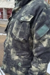 Костюм горка 8 Черный мох утепленная   