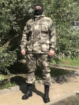 Костюм горка 8 Тайга хаки утепленная