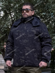 Куртка зимняя Черный мультикам