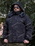 Куртка зимняя Черный мультикам
