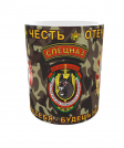 Кружка в/ч 3214 долг, честь, отечество КМФ