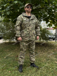 Тактический костюм горка утепленный Мультикам