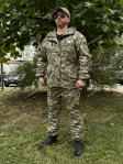 Тактический костюм горка утепленный Мультикам