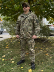 Тактический костюм Эльбрус утепленный Мультикам