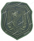 Шеврон Военный факультет  БГУ олива