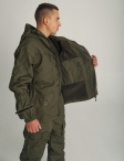 Тактический костюм горка утепленный Олива