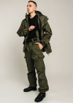 Тактический костюм горка утепленный Олива