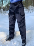 Брюки Премиум утепленные с подтяжками Тень Брюки Премиум утепленные с подтяжками Тень