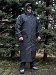 Плащ дождевик черный