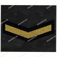 Шеврон 1 период на черном сукне вышитый золотом на липучке