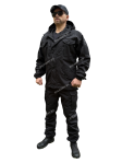 Тактический костюм Эльбрус (-5°С) утепленный Черный Рип-Стоп 