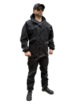 Тактический костюм Эльбрус (-5°С) утепленный Черный Рип-Стоп 