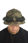 Панама с сеткой тактическая Мох