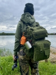 Рюкзак тактический Олива 30 л с подсумками